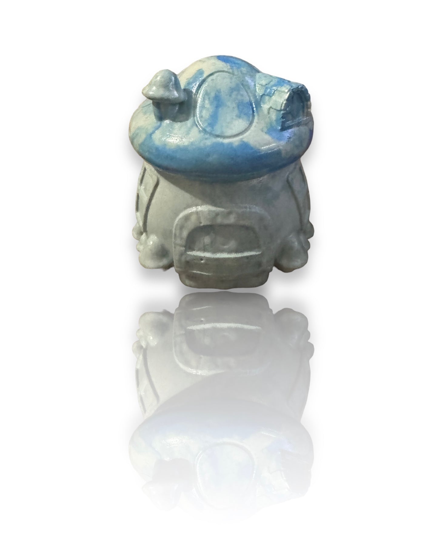 Mushroom House Jar Candles