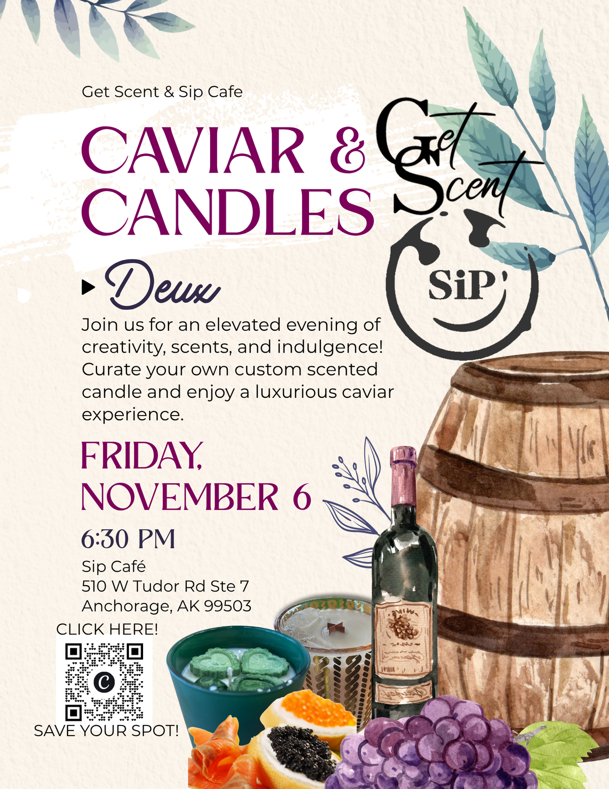 Caviar and Candles Deux